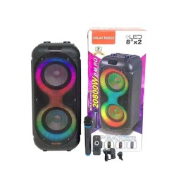 Ailiang Portable Wireless Speaker Kolav-M2802 with Mic Black Ailiang Portable Wireless Speaker Kolav-M2802 with Mic Black